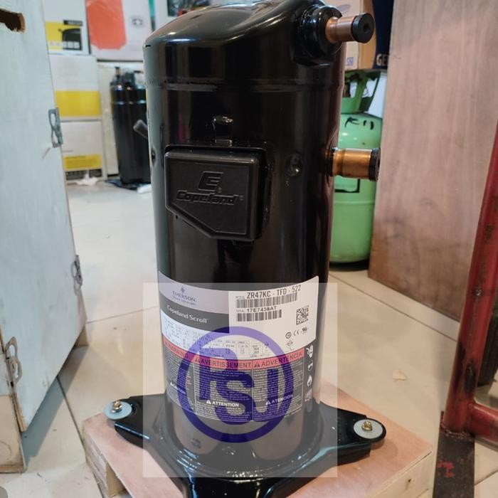 Kompresor Copeland ZR47KC-TFD-522 / Compressor Copeland ZR47KC / COMPRESSOR SCROLL 4PK R22
