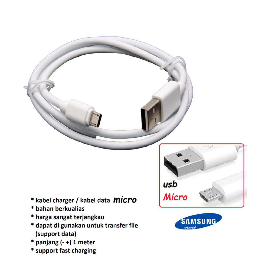 Usb micro kabel charger samsung S7 (SM-G930/SM-G9350) - S7 EDGE (SM-G935/SM-G9350)
