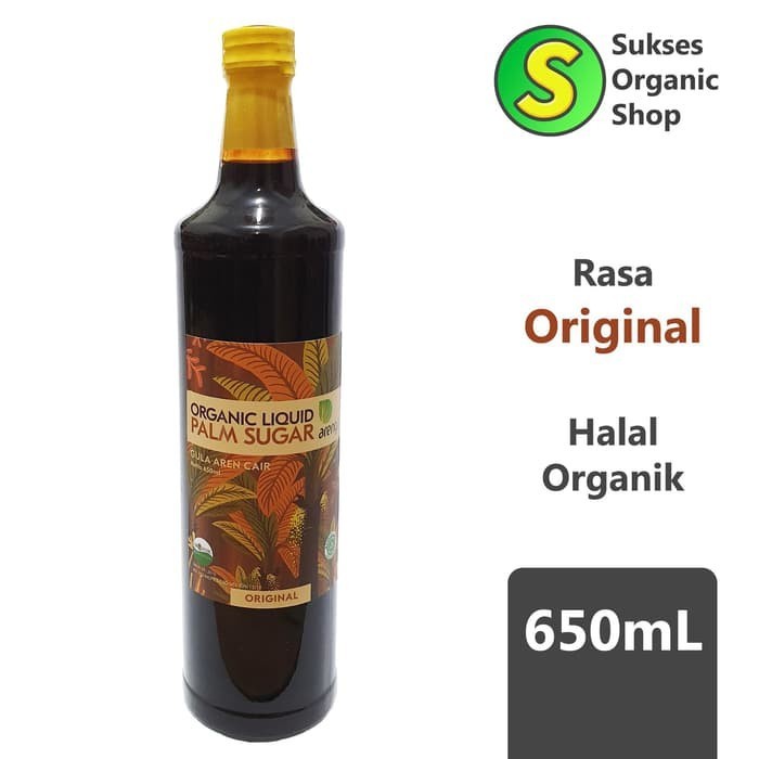 

AZ Organic Liquid Palm Sugar/Gula Aren Cair Organik | Arenga | 650ml KC