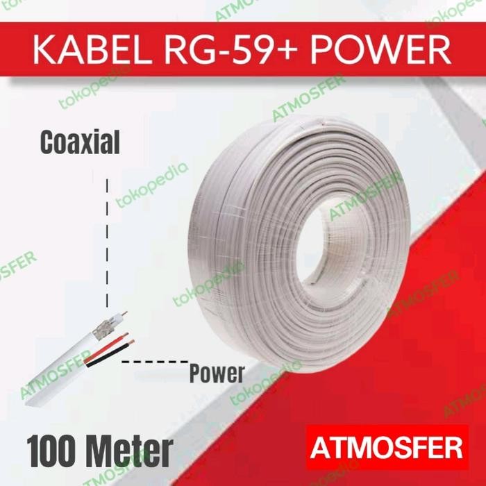 KABEL CCTV RG59 + POWER
