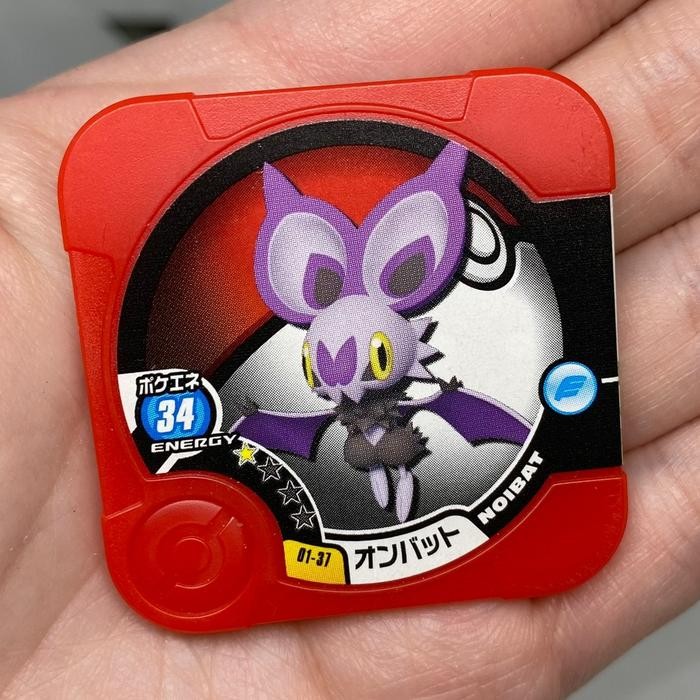 KYKY Mainan Pokemon Tretta Collectibles Normal Class Noibat 1 Stars Loose