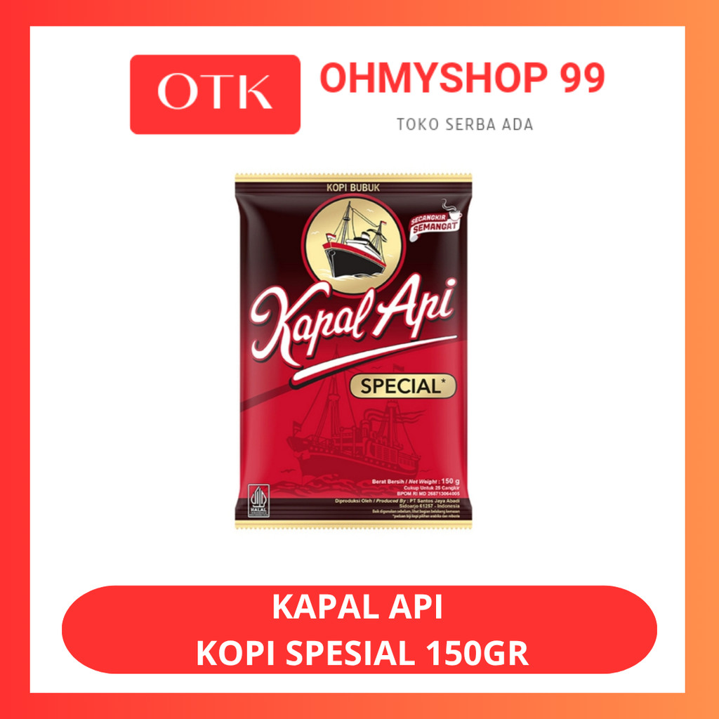 

Kopi Kapal Api Spesial 150gr