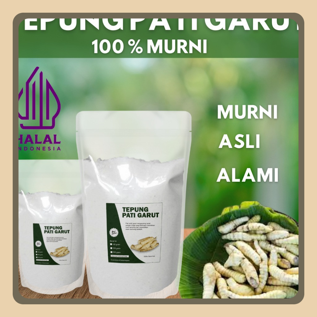 

Tepung Pati Garut 1 Kg Asli Pati Irut Pati Angkrik Original