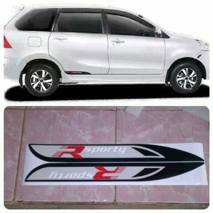 Stiker body xenia R Sporty