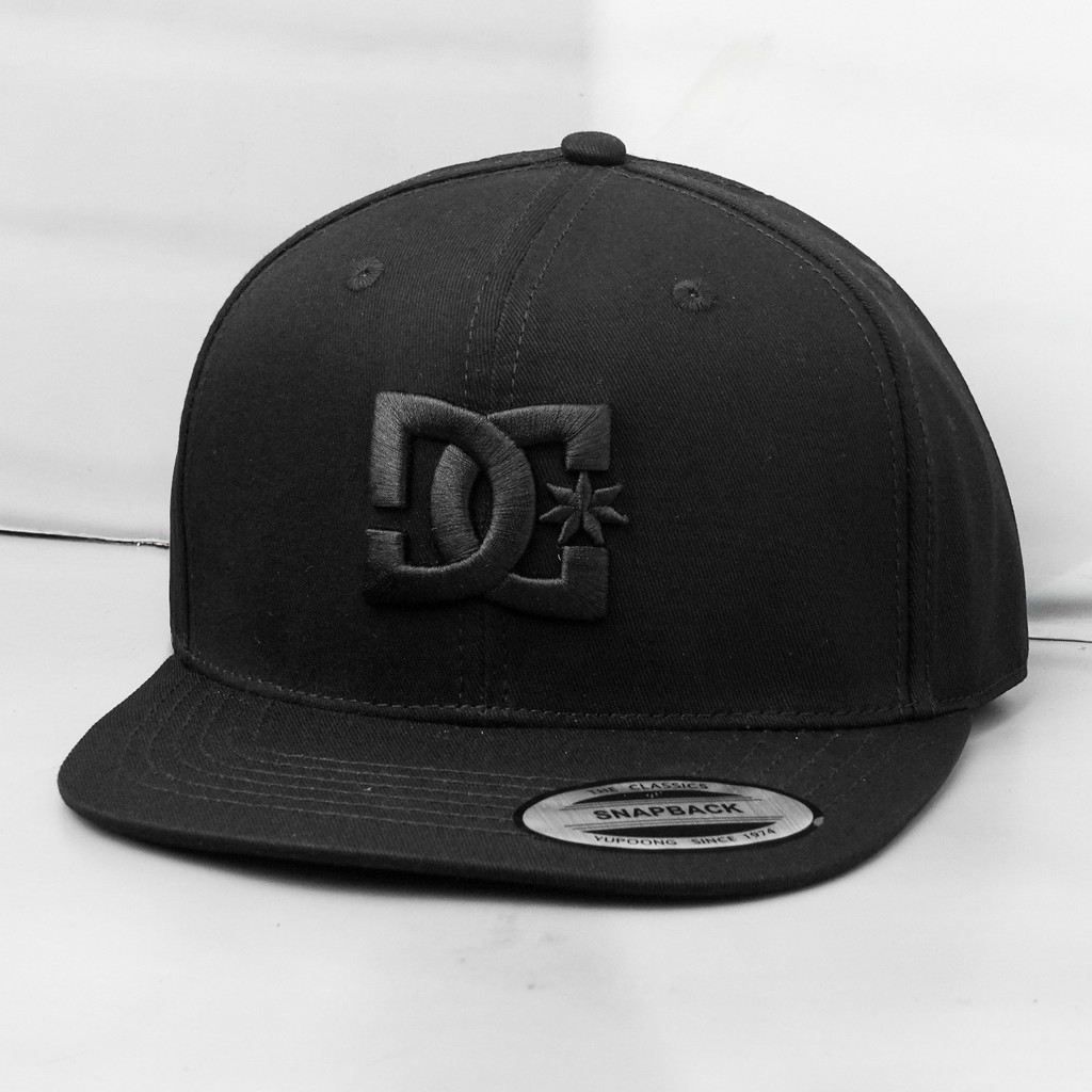 DCS Snapback Caps Topi Logo Bordir Besar Vintage Import #601