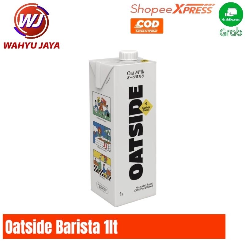 

Oatside barista blend 1ltr/READY STOCK