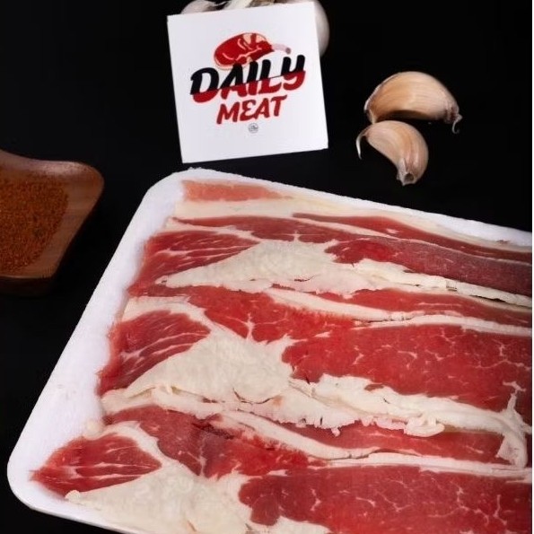 

daging beef fat slice mix halal / daily meat