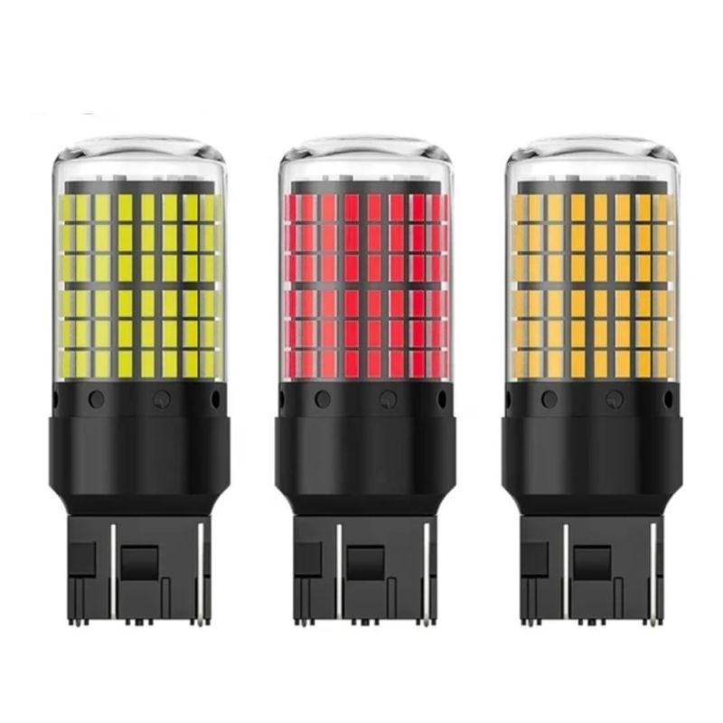 LED LAMPU T20 REM 7443 4 KAWAT NYALA NORMAL STANDARD MANTENG