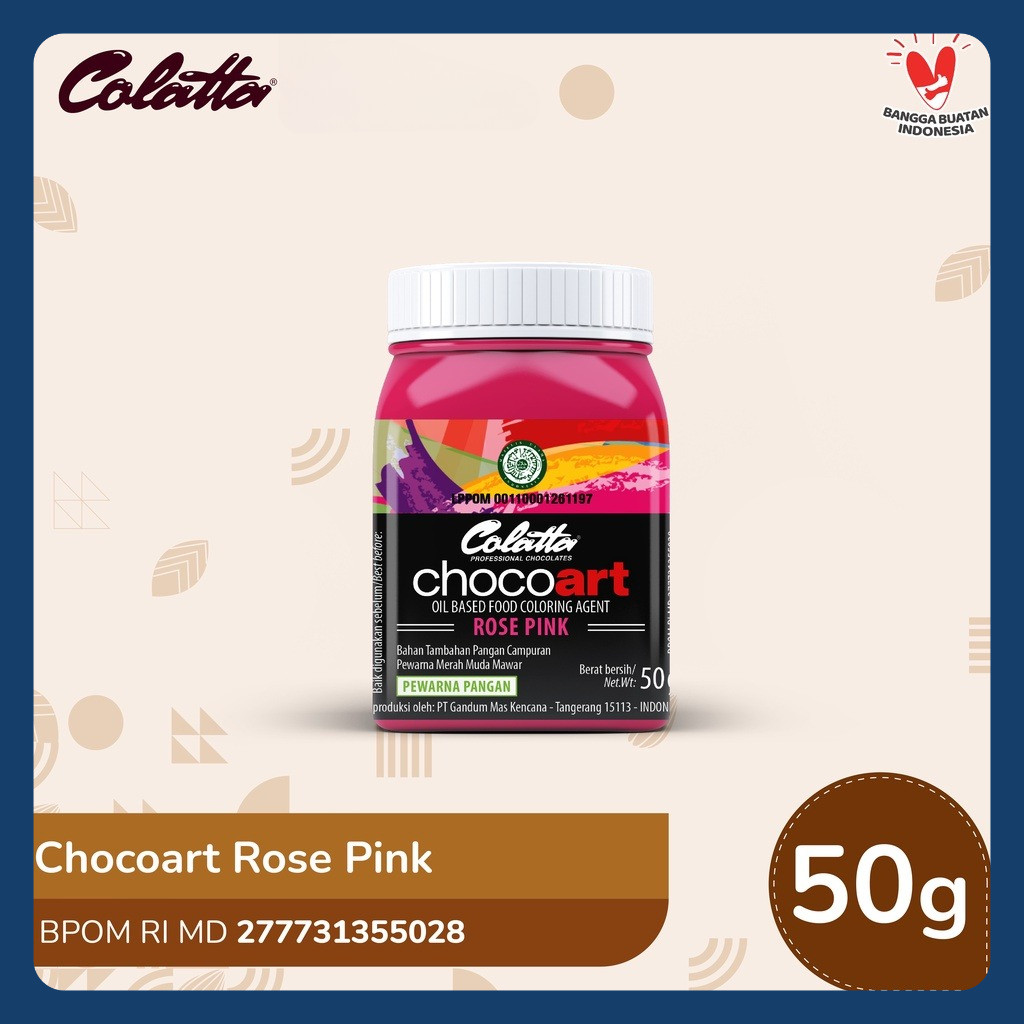 

Colatta Chocoart Rose Pink - Pewarna Makanan 50g