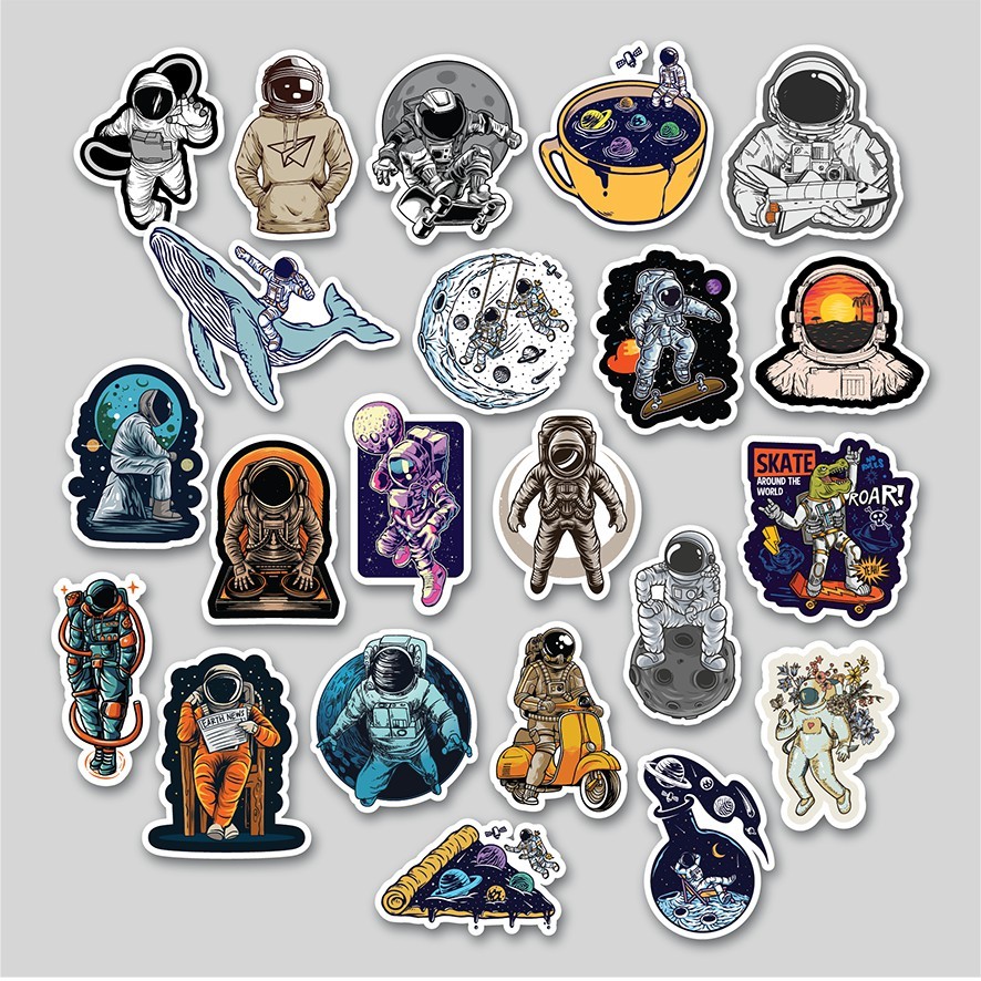 

Sticker Pack Astrounot | Sticker Tumbler | Stiker Laptop Koper Helm