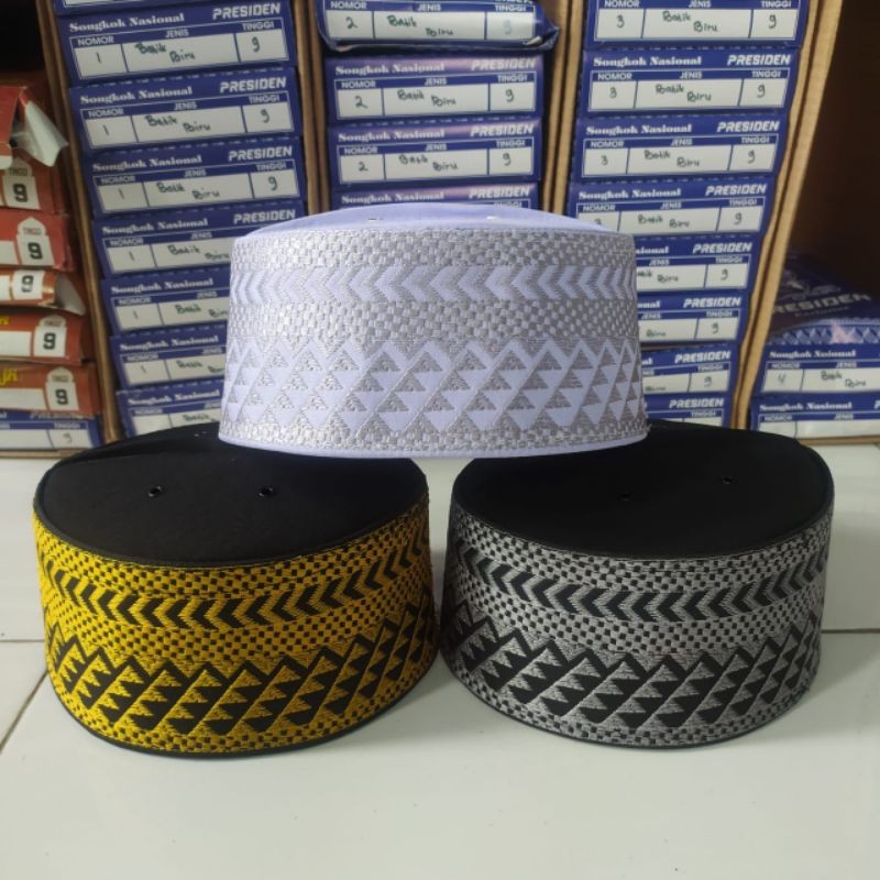 PECI ASSAGOFAH BUGIS KOPIAH BUGIS BONE SONGKOK ASAGOFAH BUGIS MURAH Songkok Recca Bugis Bone (COD) S
