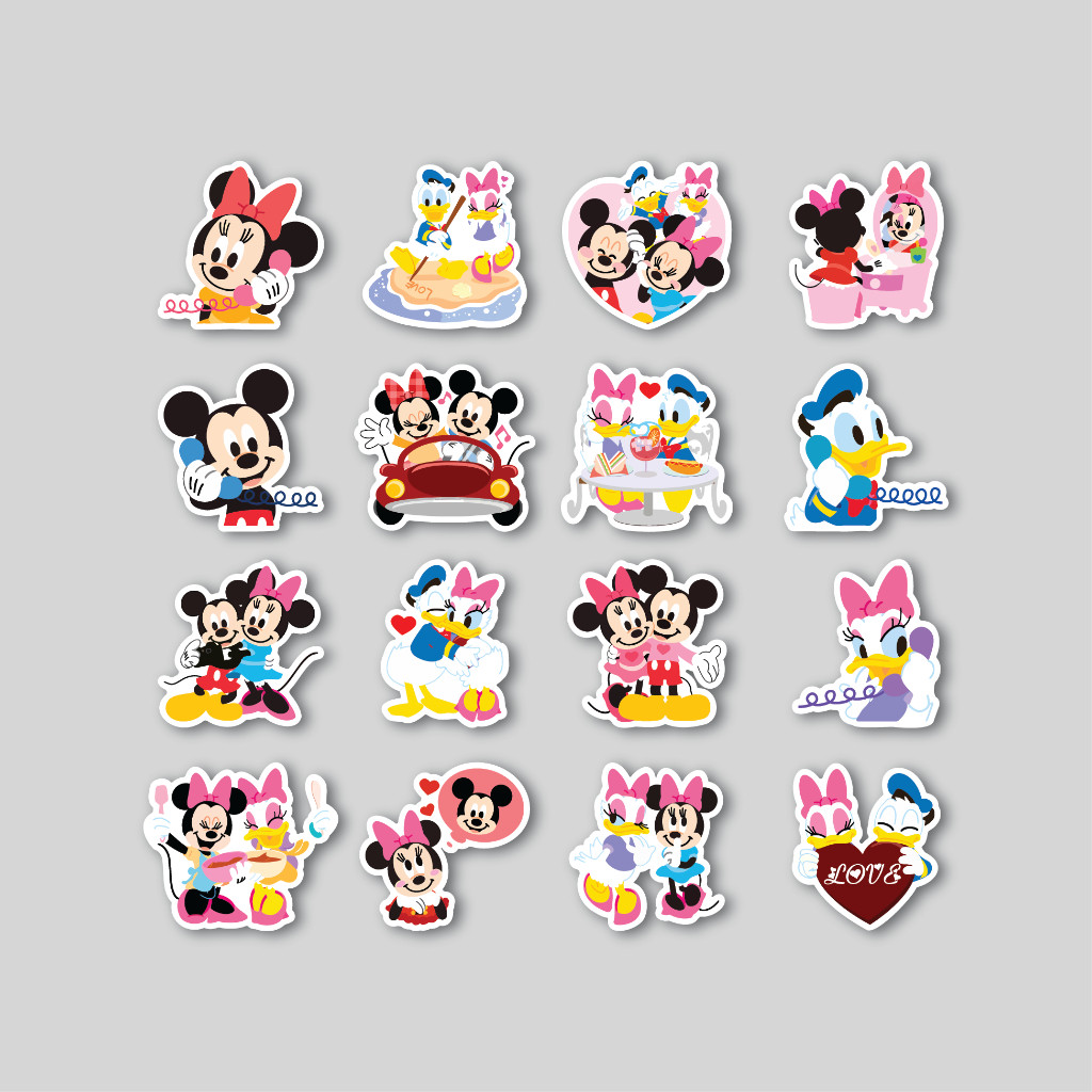 

Sticker Pack Disney Duo Couple | Sticker Tumblr | Stiker Laptop Koper Helm