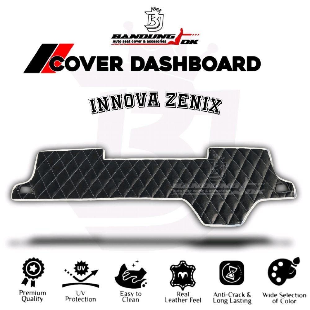 Cover Alas Dashboard INNOVA ZENIX Cover Pelindung Dashboard Innova zenix Aksesoris Car Coklat Karpet