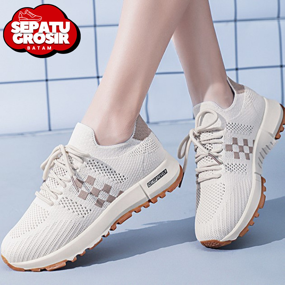 Sepatu Grosir Batam C021 Sneakers Wanita Korea Style Sepatu Grosir Batamnable Nyaman