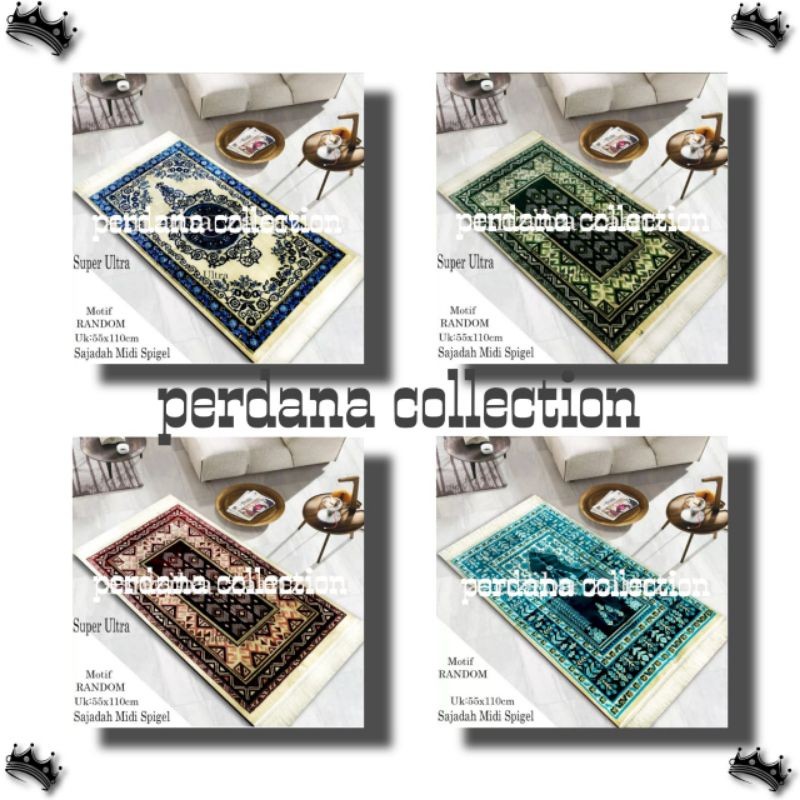 PROMO Sajadah Turki Tebal Ukuran 55x110 Untuk Perlengkapan Shalat