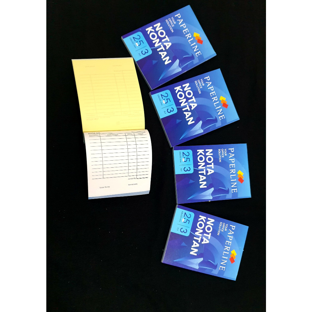 

(1 pcs) Nota Kontan Paperline Kecil 3 Ply (NK K3 NCR)