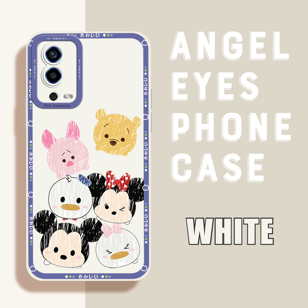 Softcase Kartun Casing For OPPO A55  Ponsel Asli Baru  Ponsel Karet Lembut Desain Pelindung Kamera F