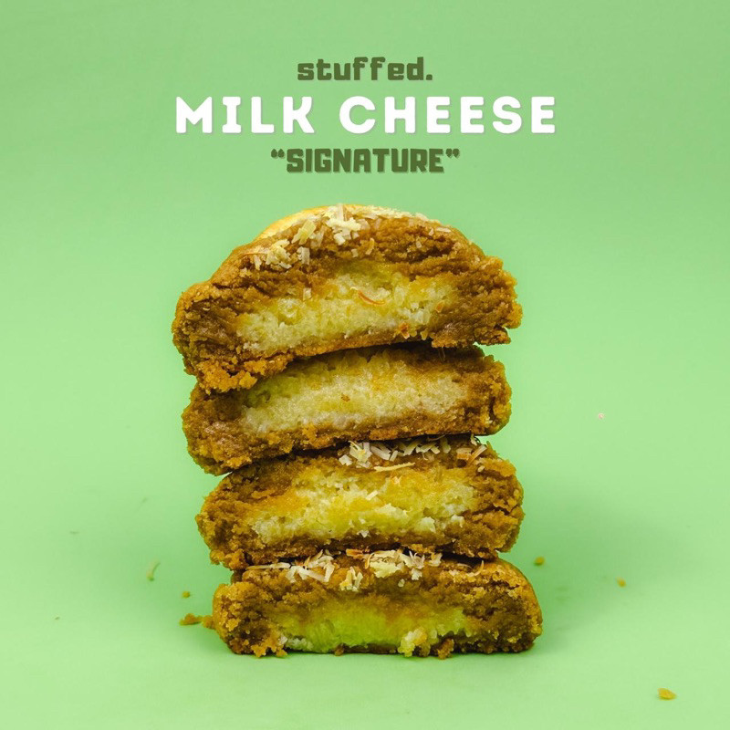 

MILK CHEESE Stuffed Soft Baked Cookies