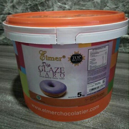 

Elmer Dip Glaze Taro 5 Kg / Taro Glazur Chocomaltine