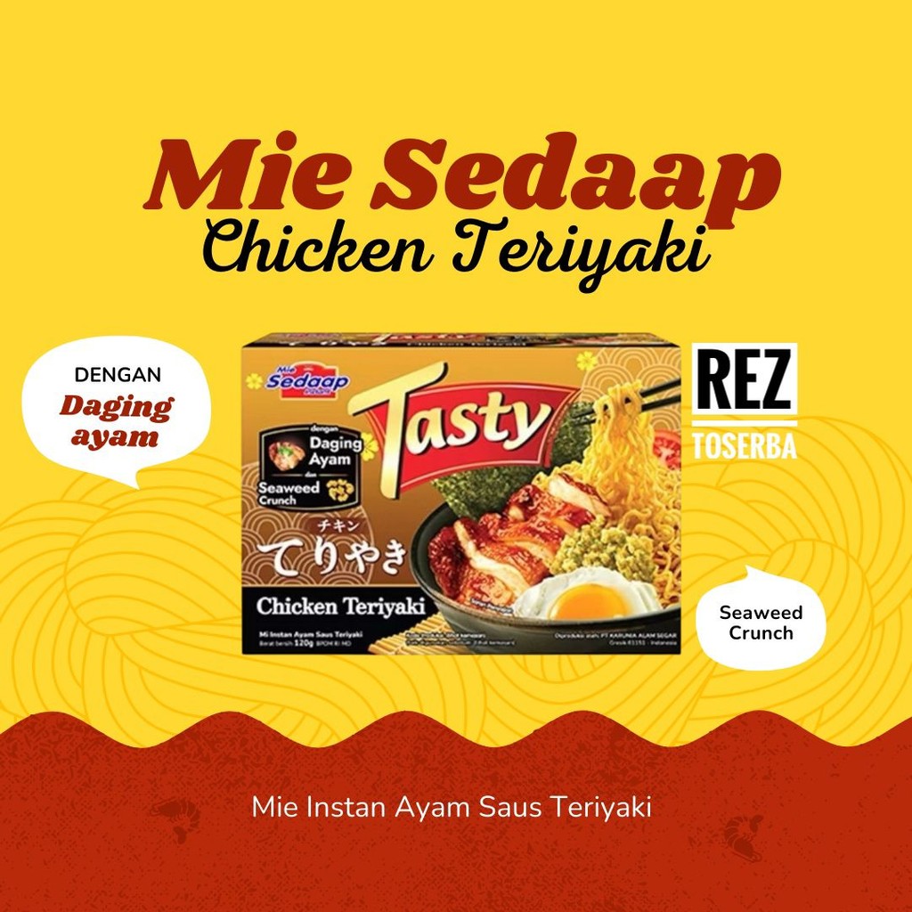 

Mie sedap chicken teriyaki