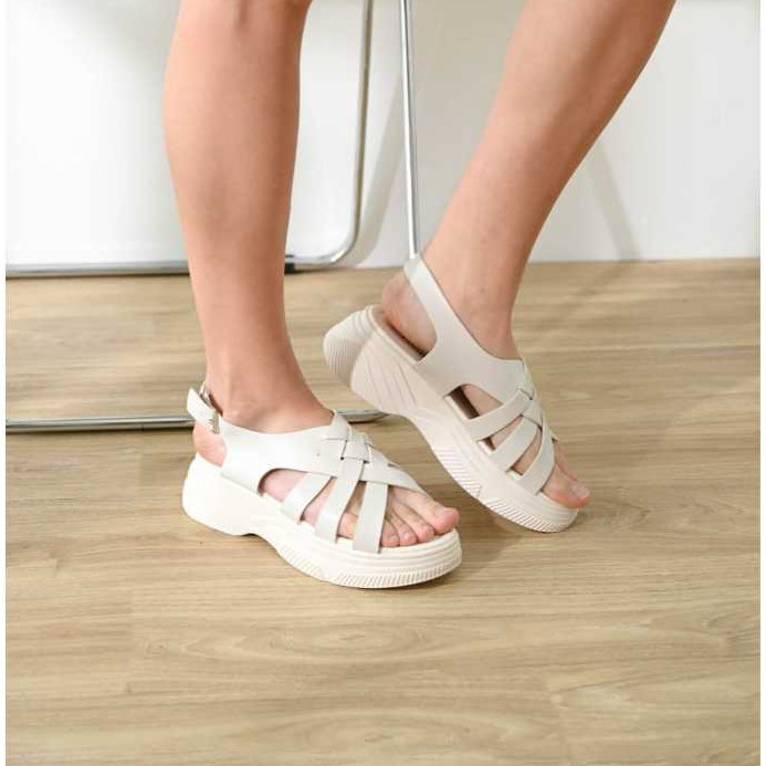 TOMOYSHOP Fleurette| Sepatu Sendal Wanita |NICOLE