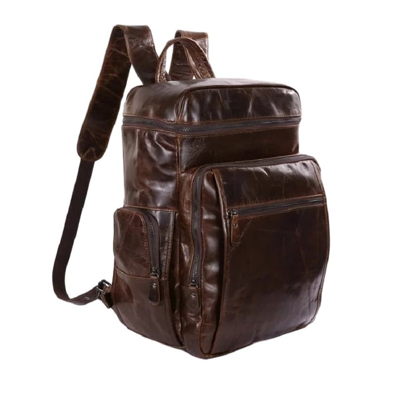 Tas Ransel PRIA KULIT SAPI Pria Tas Ransel Berkualitas Tinggi