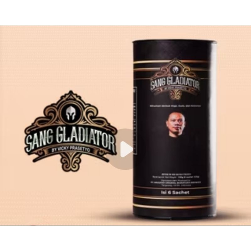 

KOPI SANG GLADIATOR 1 CAN ( 6 SACHET)