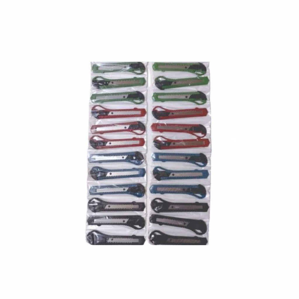 

(PRESISI & ERGONOMIS) Pisau Cutter Papan Pisau Pemotong Tajam & Ekonomis Murah