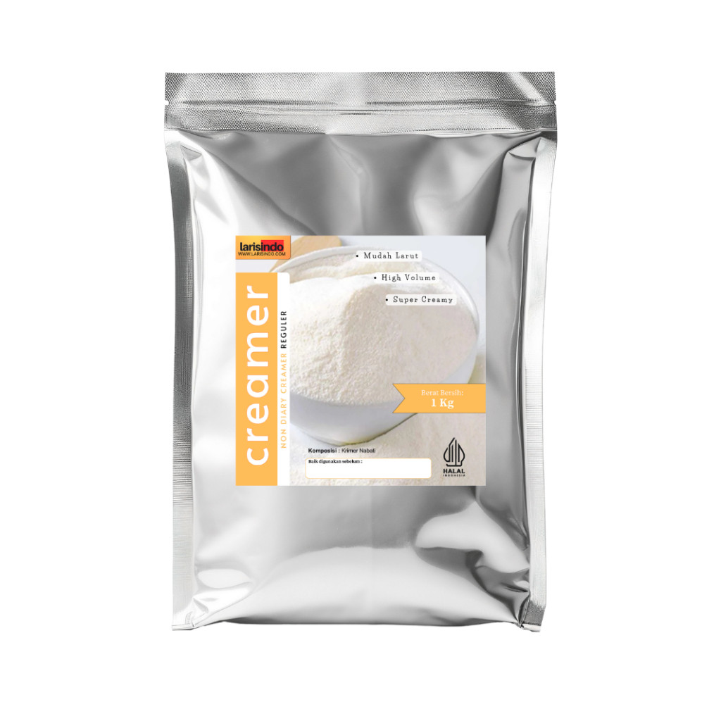 

Krimer Bubuk Nabati Reguler LARIS Non Diary Creamer 1 Kg