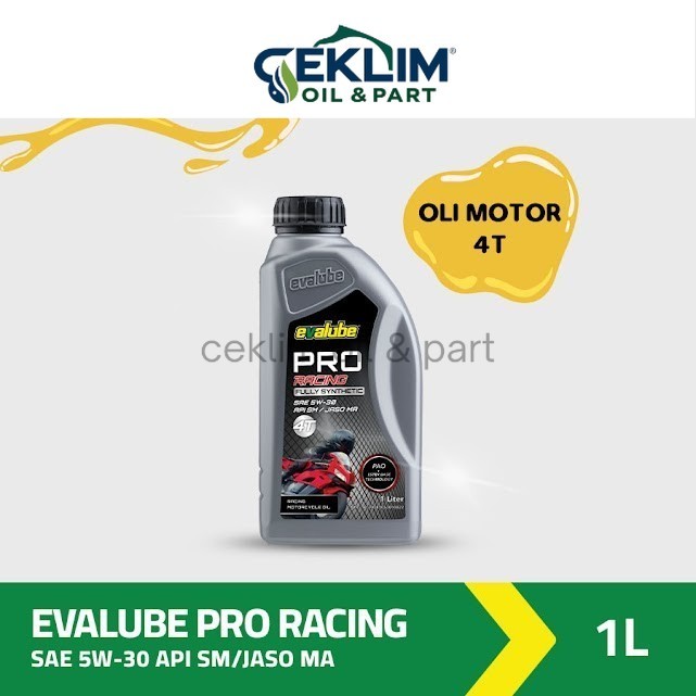 Oli Motor Evalube PRO RACING Full Synthetic 5W-30 (1L)