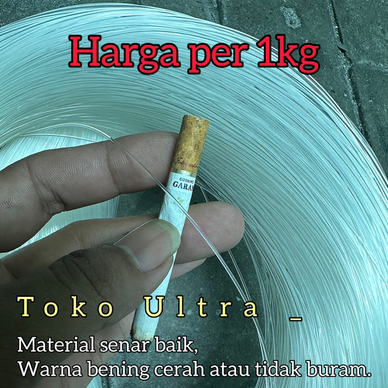 SENAR 0.8 MILI 1 KILOGRAM / SENAR KILOAN / SENAR PANCING 0,8 MM CO