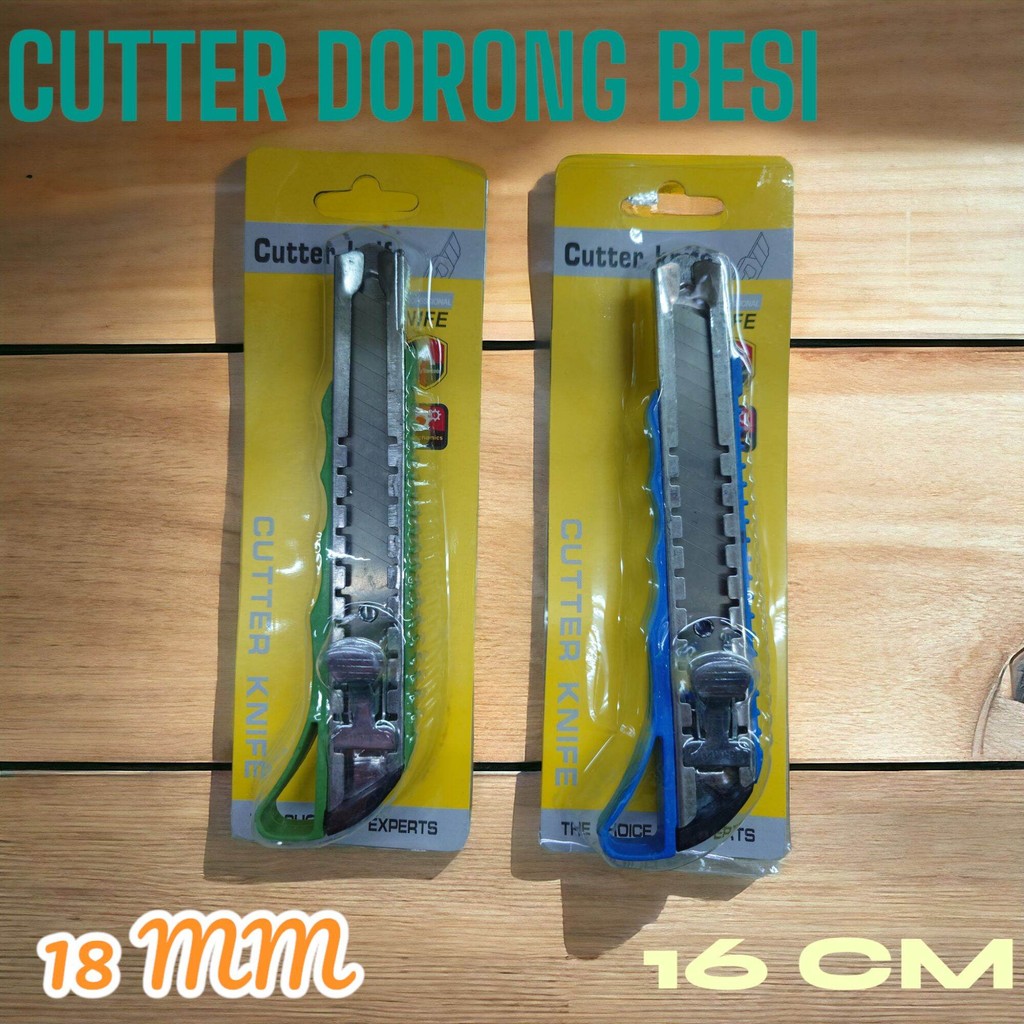

CUTTER DORONG BESI 18MM PLASTIK MURAH 7487