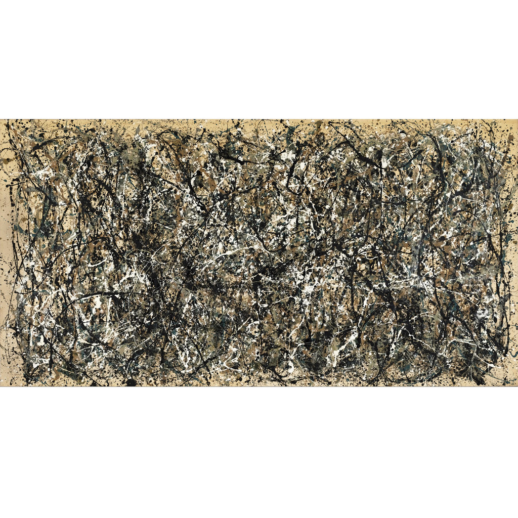 

Hand painted Abstract oil painting,Number 31 by Jackson Pollock,Famous painting reproduction,Home decor picture,Modern wall art