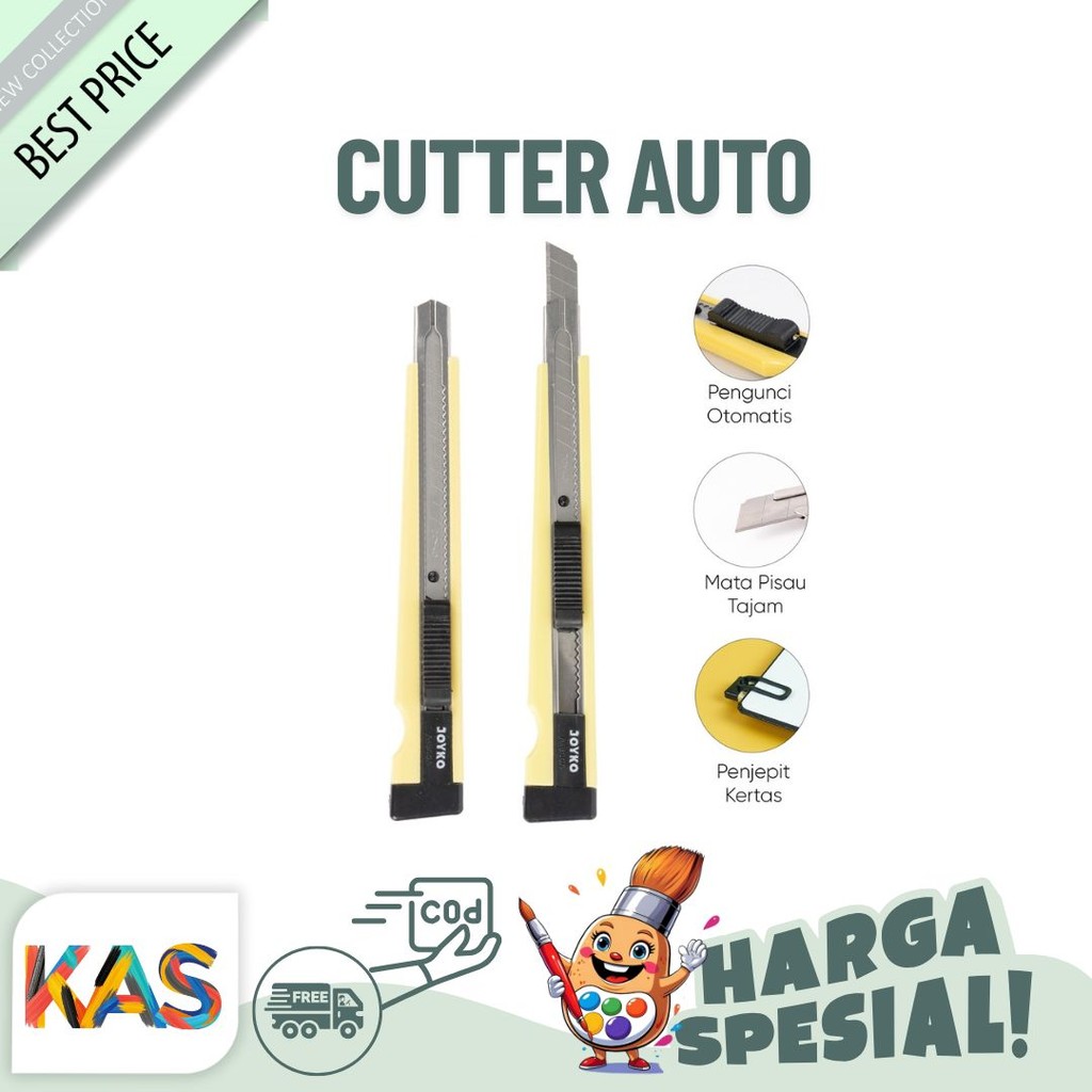 

Cutter Joyko A-300A Kater pemotong Tajam