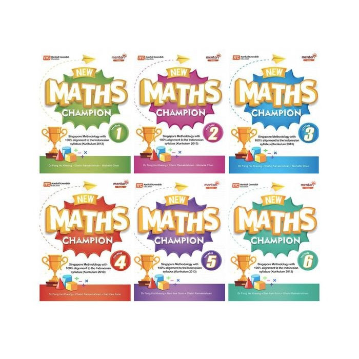 

New Maths Champion | Buku SD | Matematika Bahasa Inggris - Text Book 1