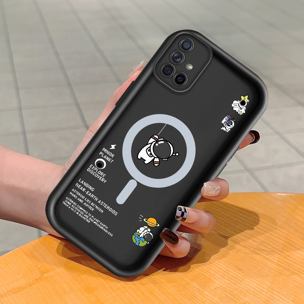 Casing Hp Untuk Compitable With Samsung A71 Phone Case Softcase Kesing Sofcase Silikon Astronaut 497