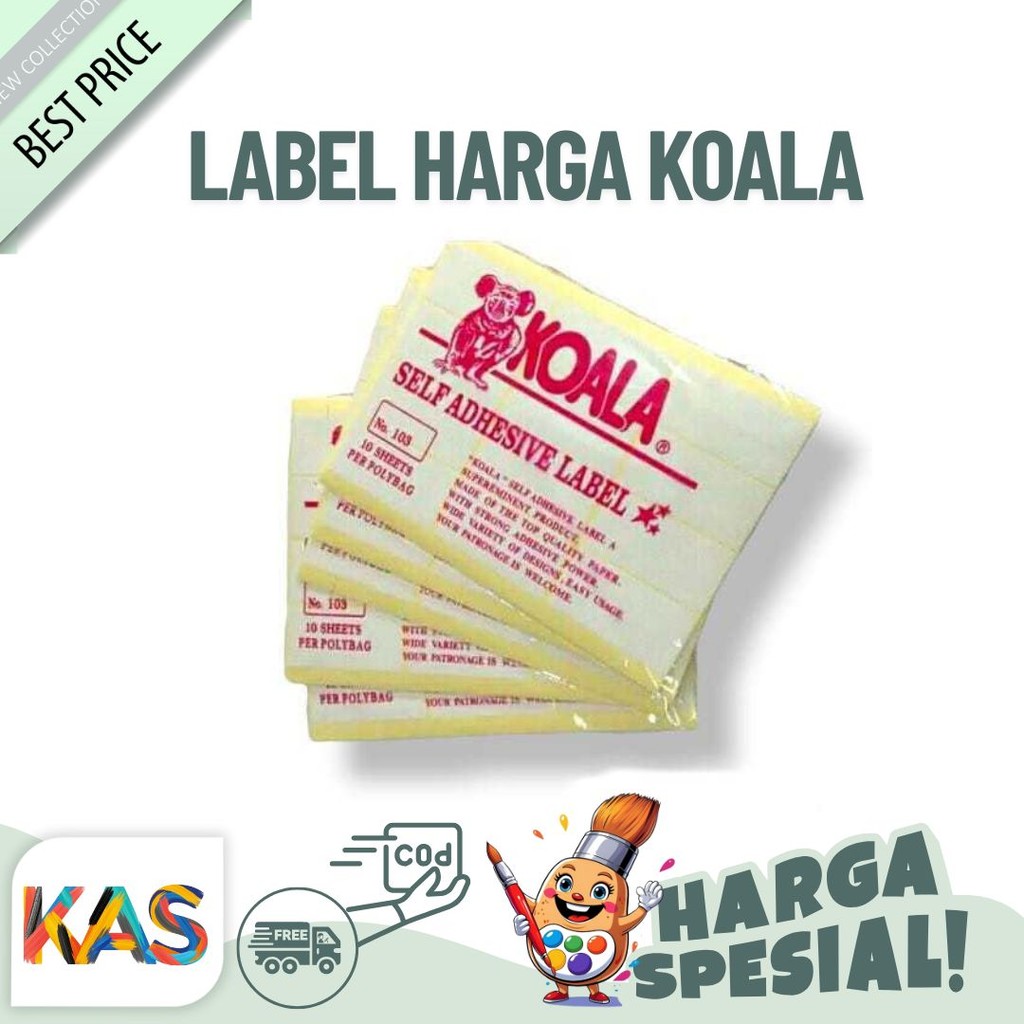 

Label Harga KOALA 103 Perekat Label Undangan