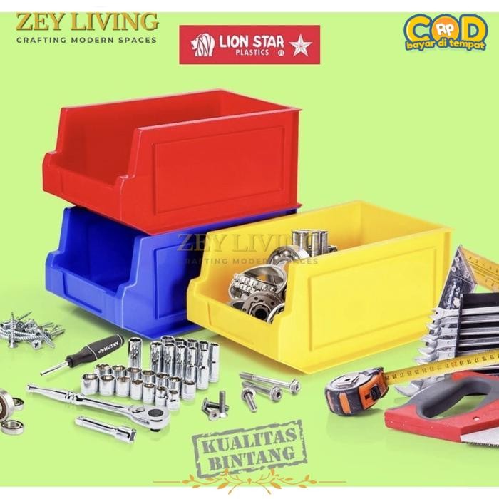 ZEY - COD Jolly Box 100 / 200 / 300 / 400 JX-1 / 2 / 3 / 4 Lion Star Part Case Tempat Penyimpanan Ba