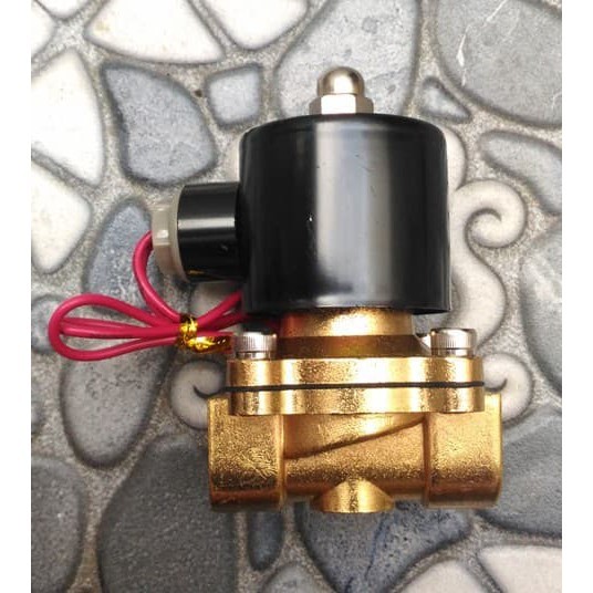 Solenoid Valve Kuningan 1/2 Inchi Normaly Closed 1/2 Inchi Selenoid valve Solenoid Valve kuningan