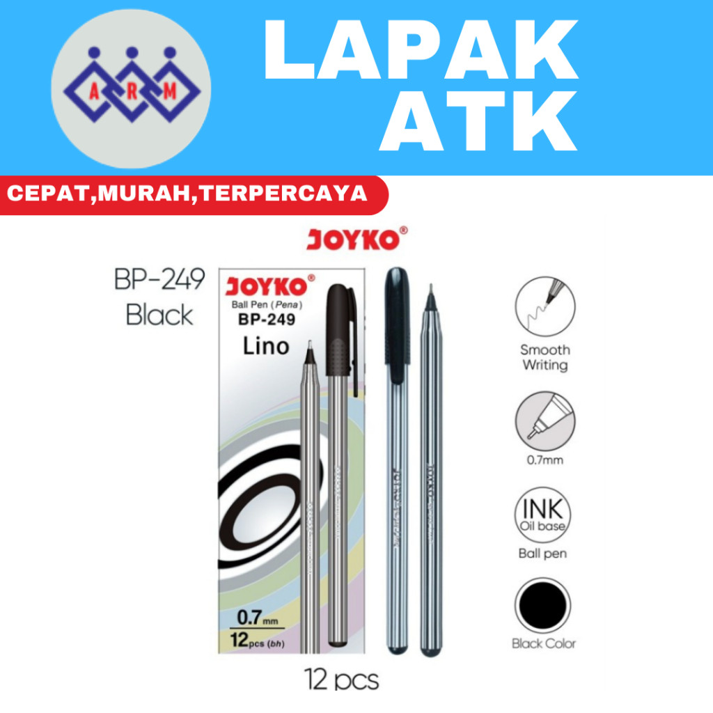 

Pulpen Lino BP-249 Joyko (1 Pcs) + Best Seller