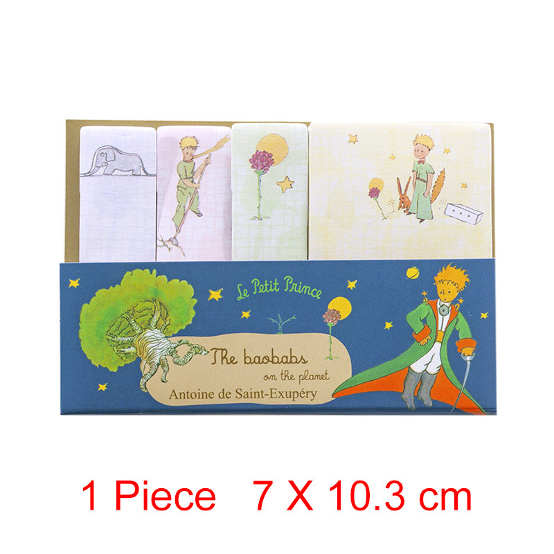 

Cute Kawaii Little Prince Memo Pad Planner Sticker Sticky Note Adhesive Bookmark Office School Supplies Stationery