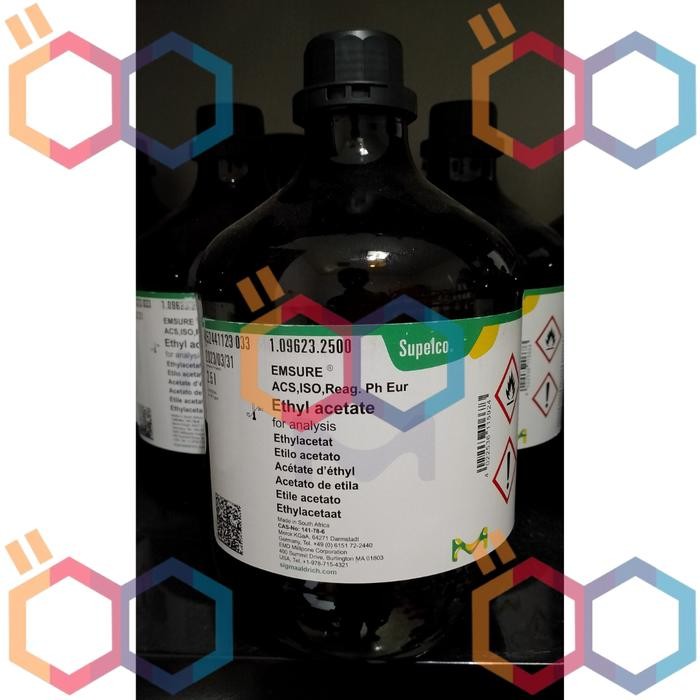 Merck Ethyl Acetate / Etil Asetat Pro Analis 2,5L Merck 109623 - 2,5L