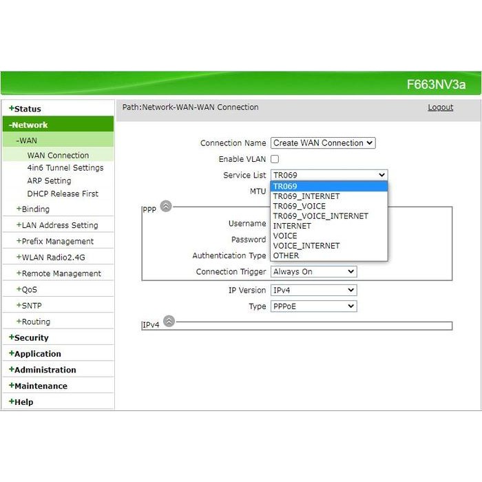 ONT ZTE F663NV3A XPON BARU ONT SAJANew