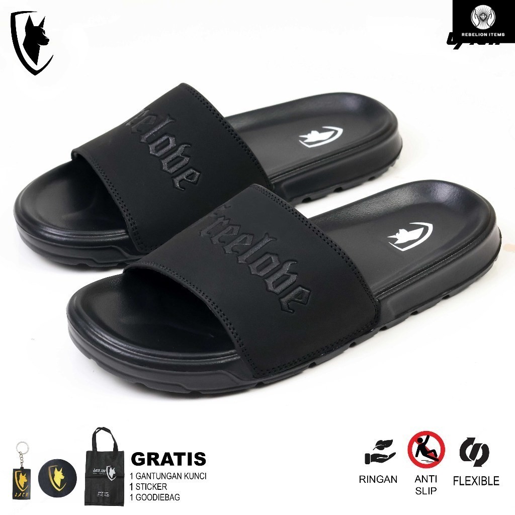 JACK IDN - Sandal Slide Pria Sendal Slop Flip Flop | Sandal Slop Pria FREELOVE