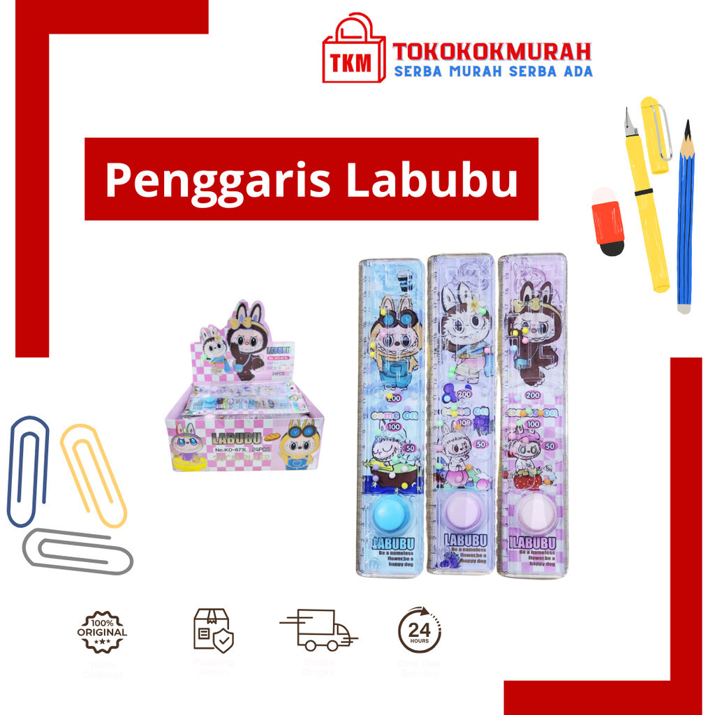 

PENGGARIS LABUBU 20 CM KD-672L PASIR GLITER KD-673L GAME AIR