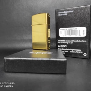 Zippo 1654B Slim High Polish Brass Original