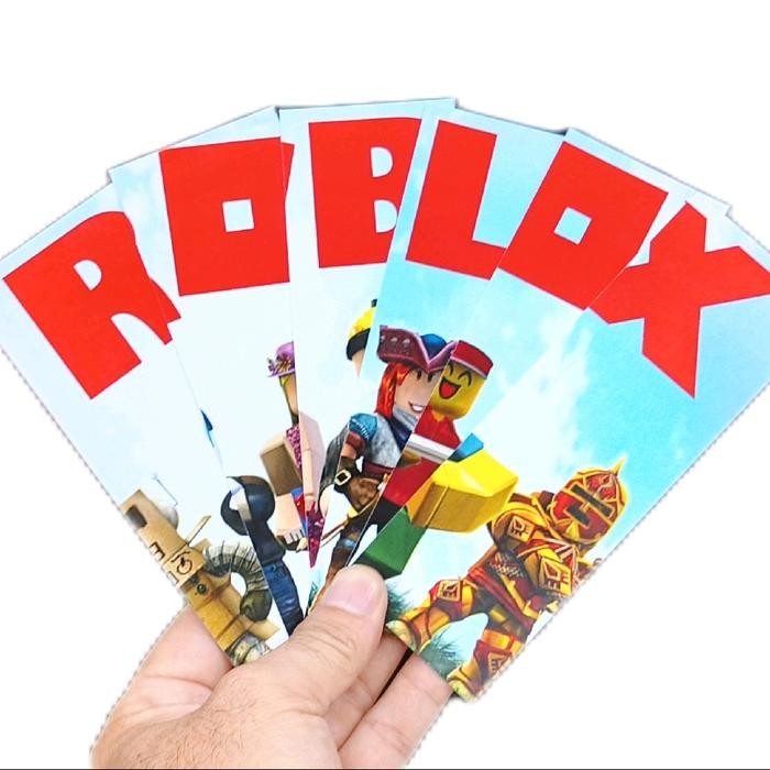 

Pembatas Buku Anak-Anak Unik 6 in 1 Uk. 5x15cm