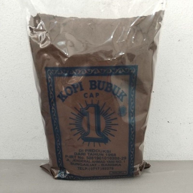 

Kopi bubuk Cap 1 kantong biru 500 gram