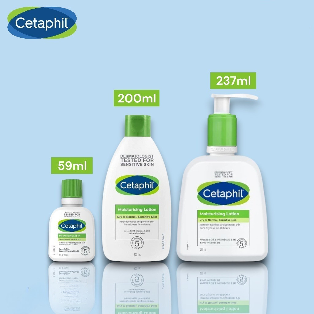 CETAPHIL MOISTURIZING LOTION - PELEMBAP PERAWATAN TUBUH - BODY LOTION