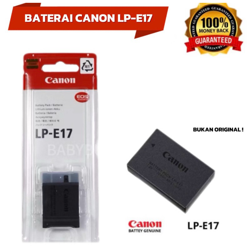 BATERAI CANON LP-E17 For 750d 800d 8000d M3 760d 250d 200d Bukan Original